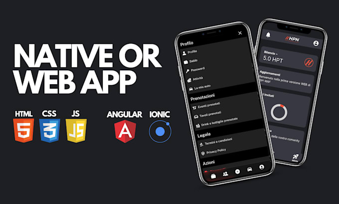 create your new native app