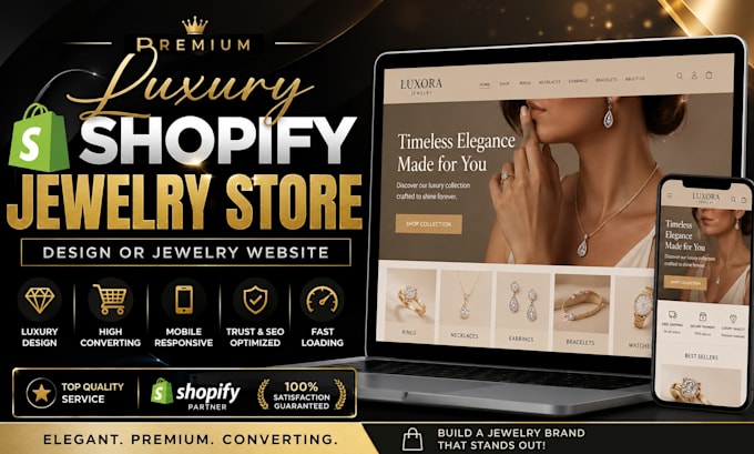 luxury shopify jewelry store jewelry website fashion store wristwatch store