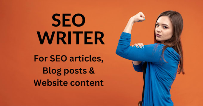 be your SEO writer