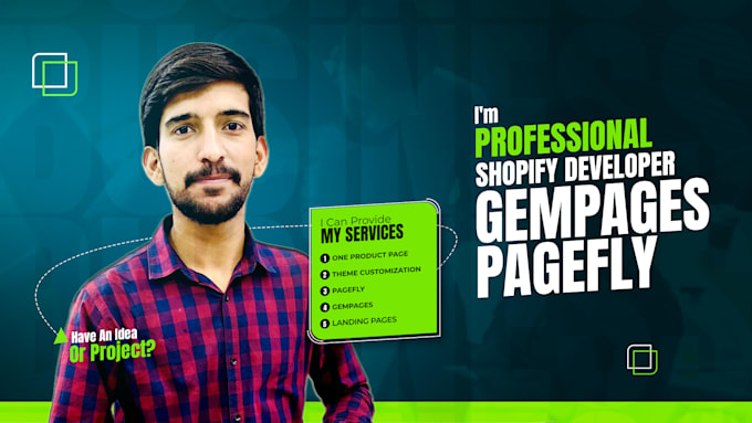 do shopify store design, page design with gem pages, pagefly