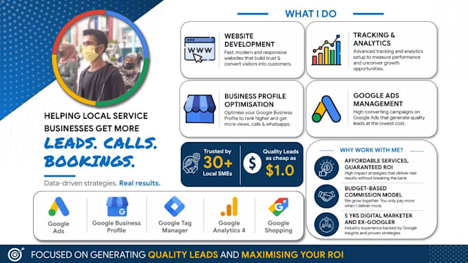 run high converting google search campaigns to get you leads