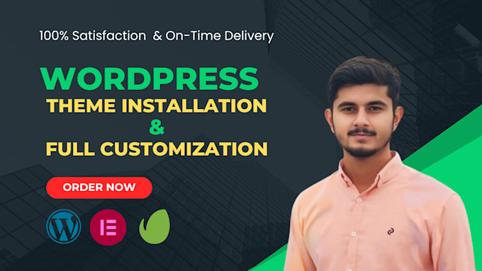 install wordpress theme, template kit and upload demo within 2 hrs