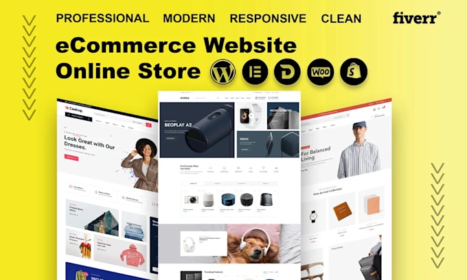 create ecommerce website using woocommerce online store