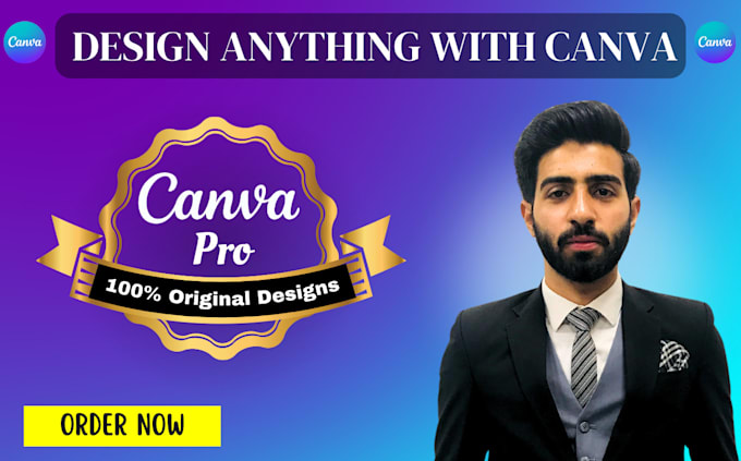 create unique custom designs and graphics in canva pro