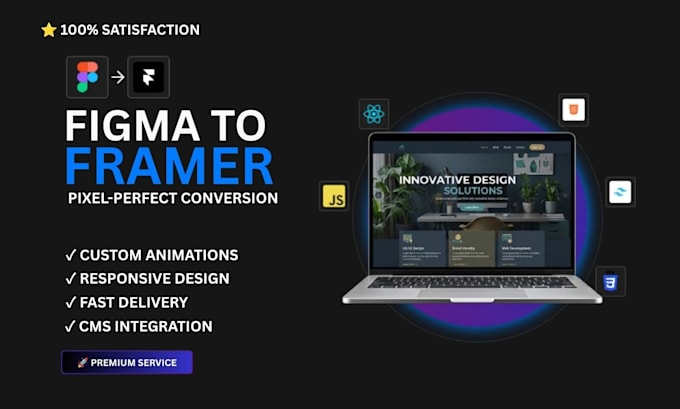design, redesign or fix framer website, cms or blog template