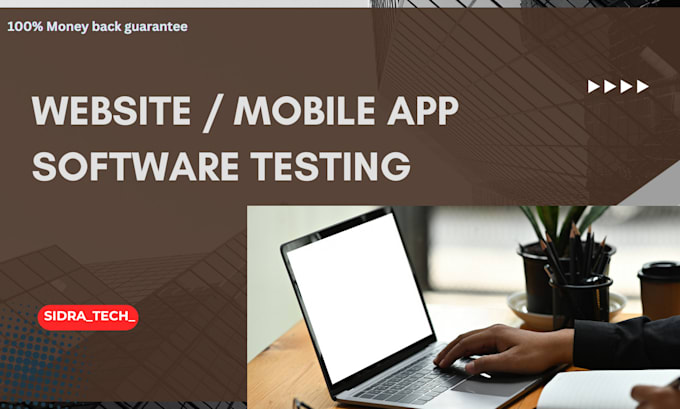 do software testing of your project