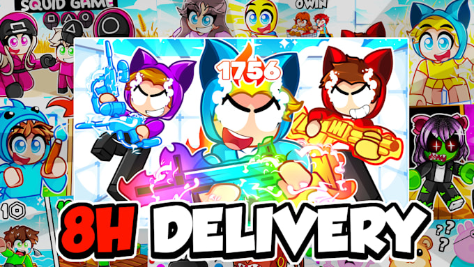 draw a roblox thumbnail