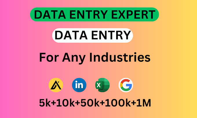 list data entry export excel data entry lead building for any industry
