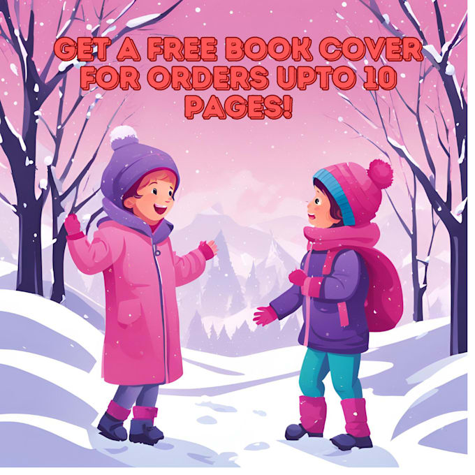 Create eye catching book covers for children by Virtueviz | Fiverr