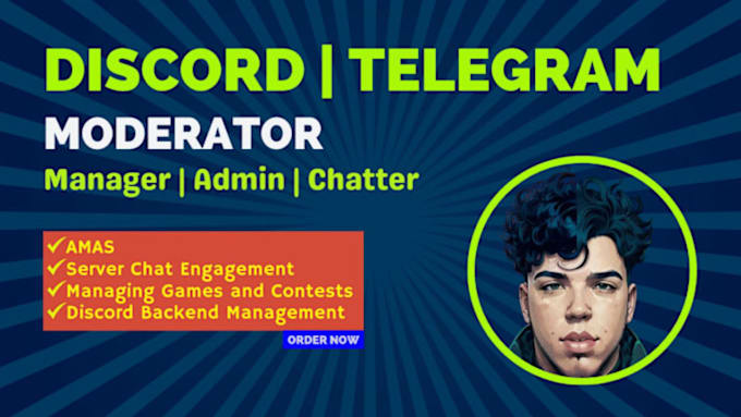 be your discord, telegram, crypto, nft and web3 mod or admin
