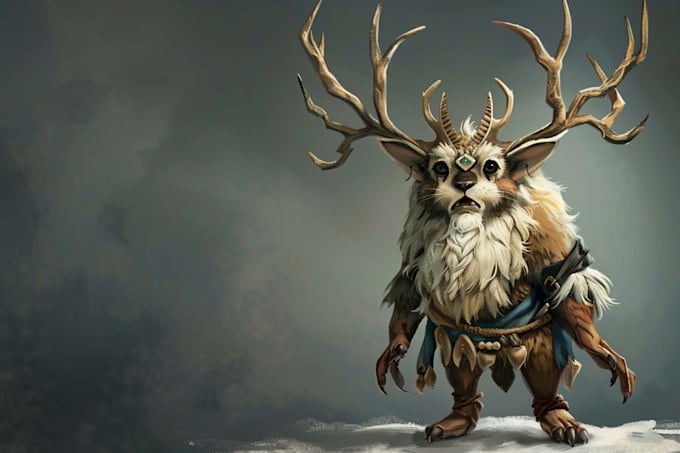 create fantasy mascot characters