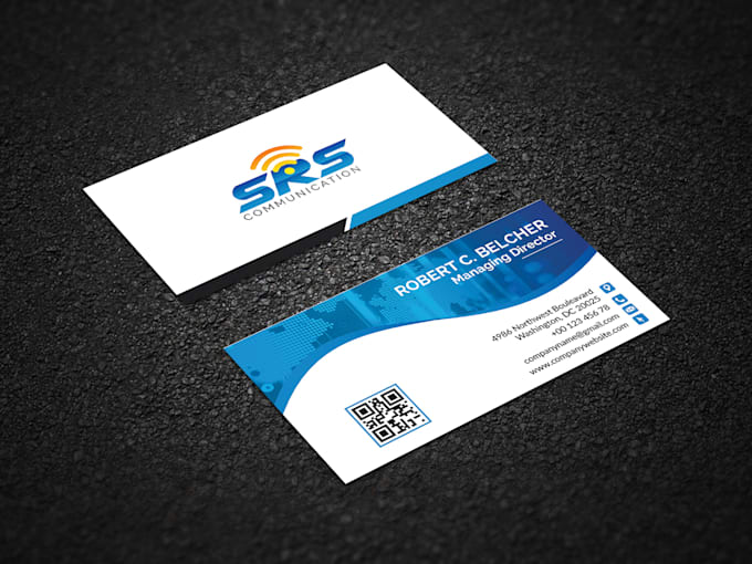 do 2 sides creative and professional business card design