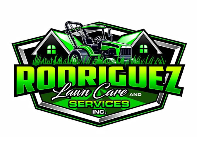 design excellent lawn service logo