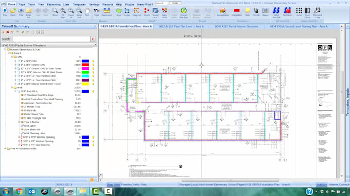do masonry takeoff and estimates