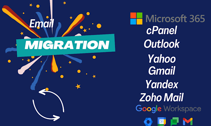 do email migration, cpanel, google workspace gmail, zoho, no downtime
