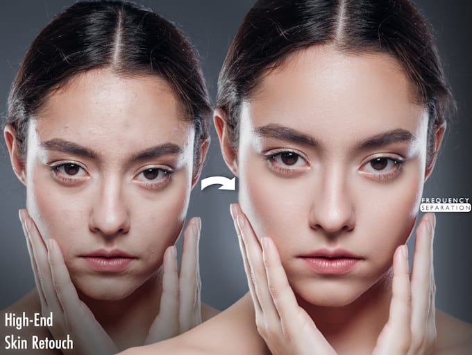 professionally retouch skin, hair, eyes, lips and overall portrait
