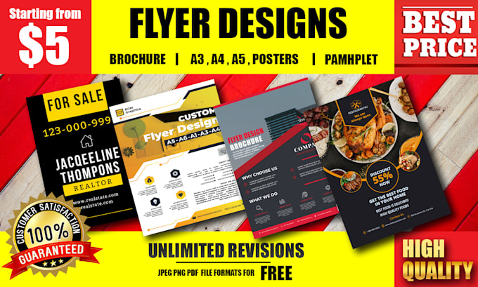 design custom a1 a3 a5 a6 a4 flyer design custom flyers, marketing materials