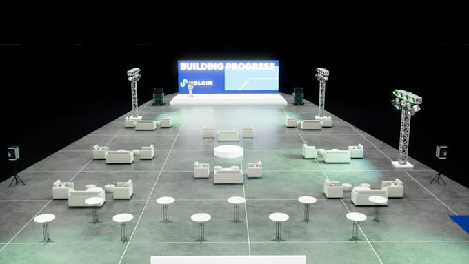 do stage design for event planing