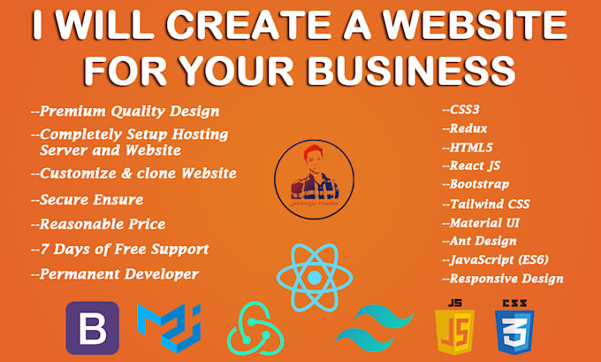 create a website for your business