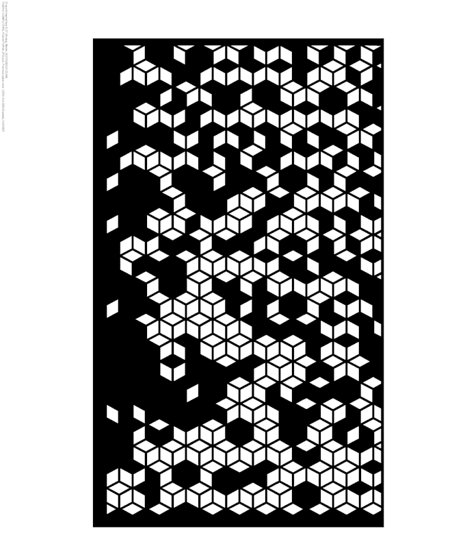 make pattern, template, design for cnc and laser cut machin