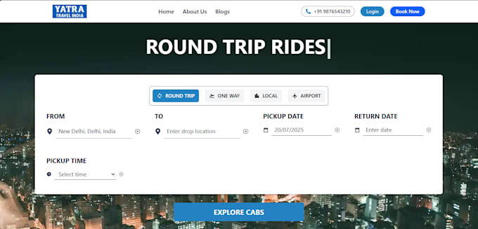 create a professional website using HTML and tailwind CSS