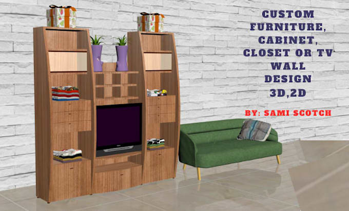 create modern closet, wardrobe, cabinet interior wood work