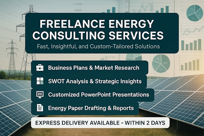 provide expert energy consulting services