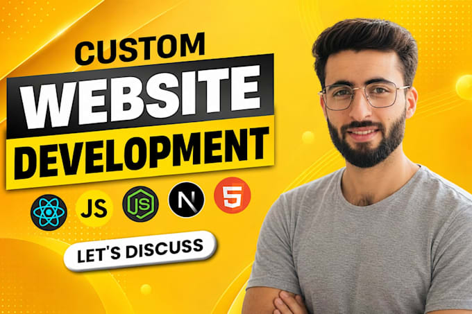 do website development as a frontend web developer using next js and react js