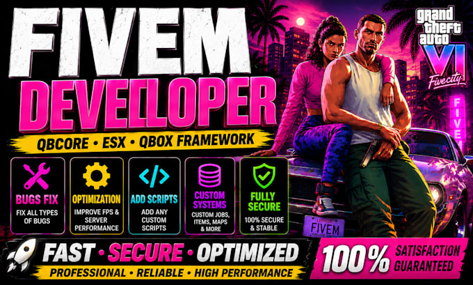 be your fivem developer qbcore