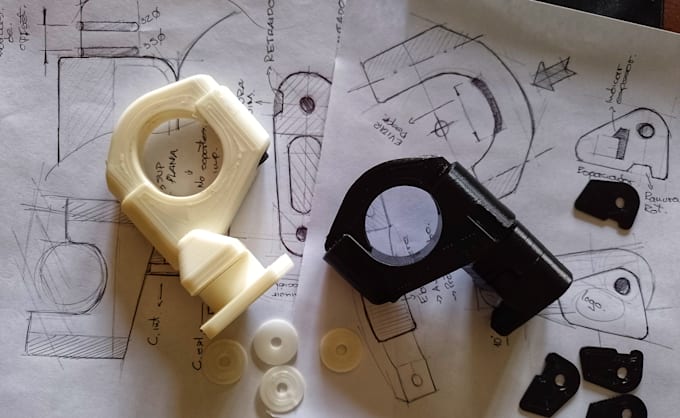 Mechanical design and modelling for 3d printing by Luquezignacio | Fiverr