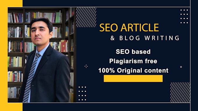 write articles and blogs for your website