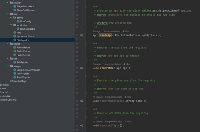 develop your custom high quality minecraft spigot plugin