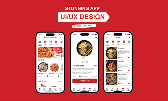 create web and application UI design
