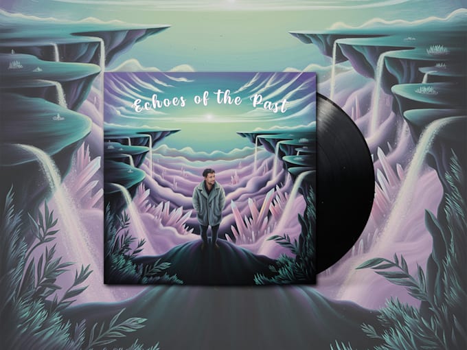 create a unique illustrated album cover