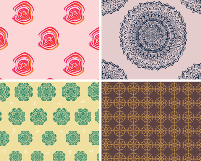 design eye catchy, trendy and subtle patterns