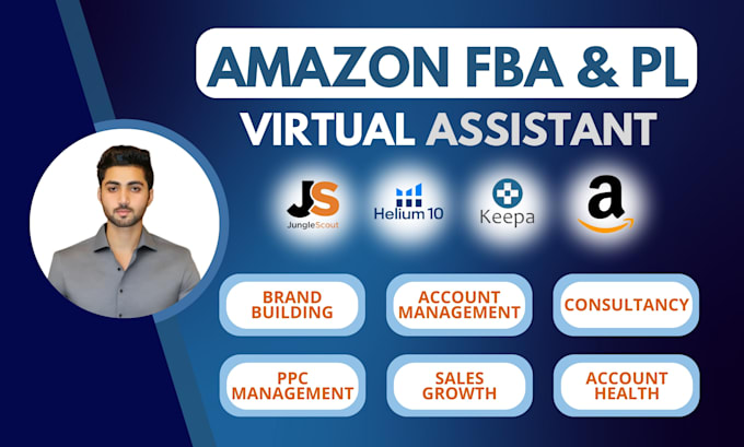 be your amazon fba virtual assistant, amazon expert VA, amazon private label VA