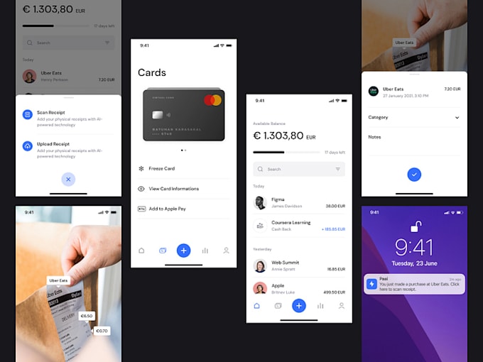 develop digital receipt app, receipt management app, receipt scanner app