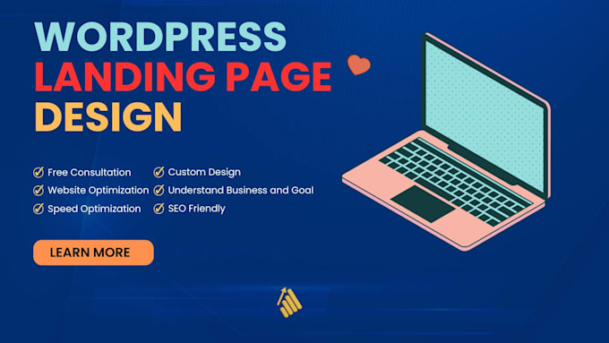 design responsive wordpress landing page, sales funnel