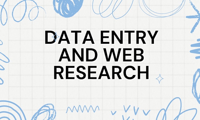 do data entry in low price and data entry web research