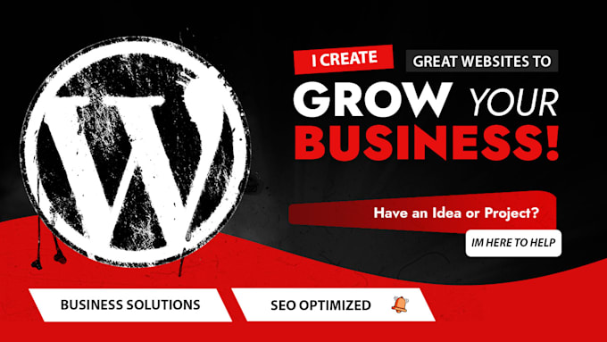 create a responsive wordpress business website