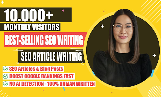 seo article writing, blog post writing with no ai detection for fast ranking
