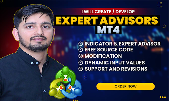 create expert advisor or trading bot in metatrader, mt4,mql4