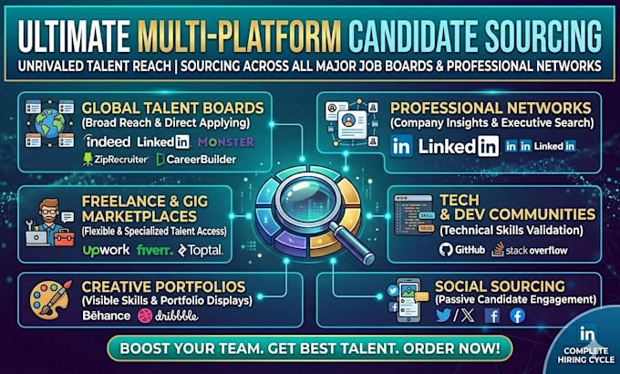 be your full cycle recruitment specialist