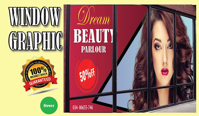 create unique shopfront, storefront and window graphics