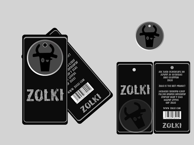 design clothing tag and label