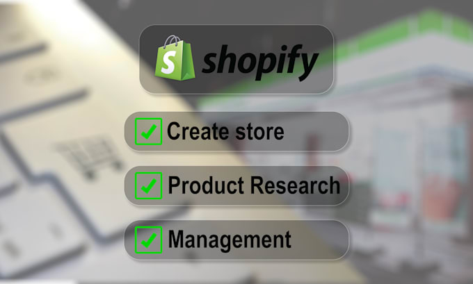 create shopify store and research winning products