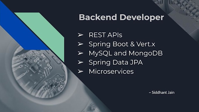 do java spring boot, vertx, rest api, hibernate and microservice projects