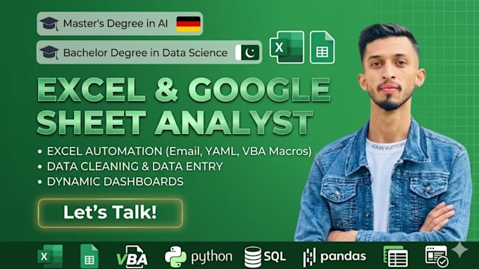 create excel dashboard, pivot tables and data analysis reports