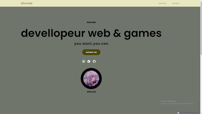 Develop a website for you to introduce yourself by Ahmedahmed56984 | Fiverr