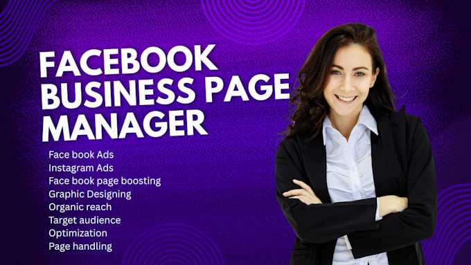 be your facebook business page manager